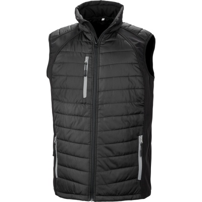 Colete Softshell acolchoado Black Compass